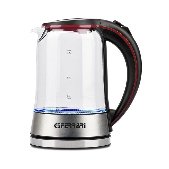 Fierbător electric G3FERRARI G10163, 2200W, 1.7 L, Gri, 2 image