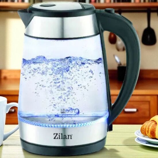 Электрочайник ZILAN ZLN3963, 1.7 л, стекло