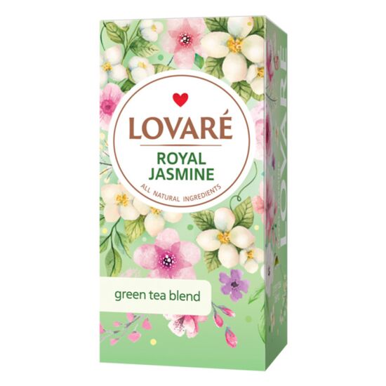Чай LOVARE Royal Jasmine, 24 пакета