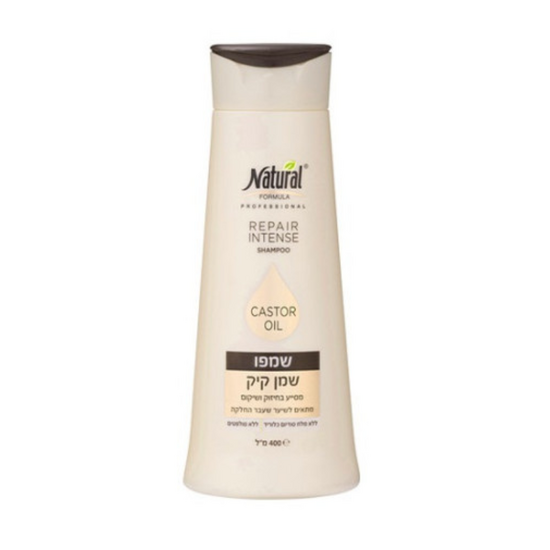 Șampon pentru păr NATURAL FORMULA Castor Oil, 400ml
