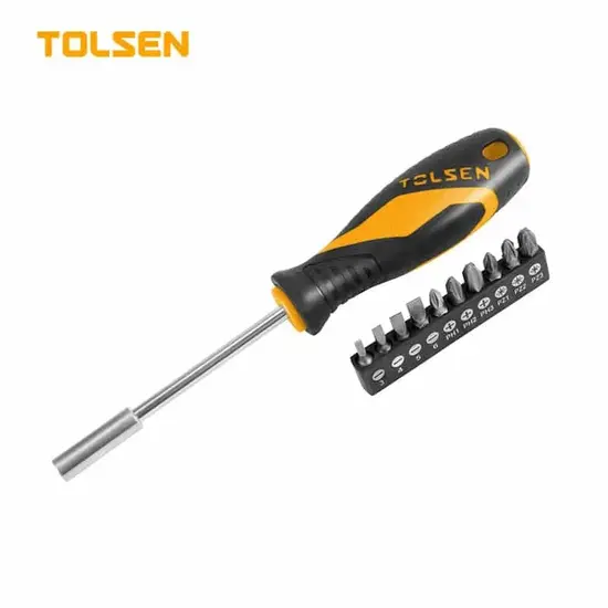 Set surubelnita cu 11 virfuri TOLSEN