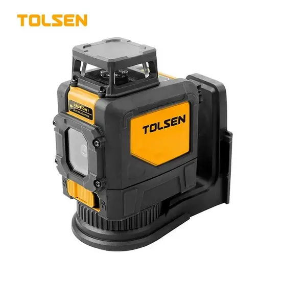 Nivel cu laser TOLSEN, Orizontal 360°, 30m, Verde
