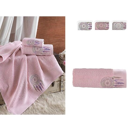 Полотенце банное Ellia Soft Okiva, хлопок, 500GSM, 3 цвета, 70X140 см
