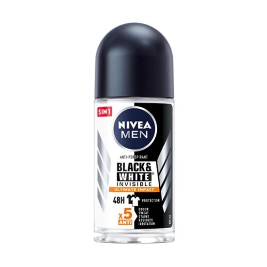 Антиперспирант ролл-он NIVEA Ultimate Impact, для черного и белого, 50 мл, изображение 2