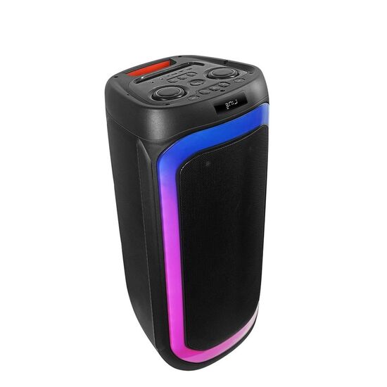 Портативная колонка Eden ED-839, with 2 Wireless Microphones, 80W, H=72 cm, Black, изображение 2