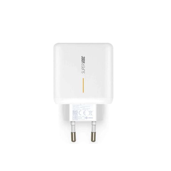 Încărcător Oppo Super VOOC Flash, 10V/6A, 65W, White