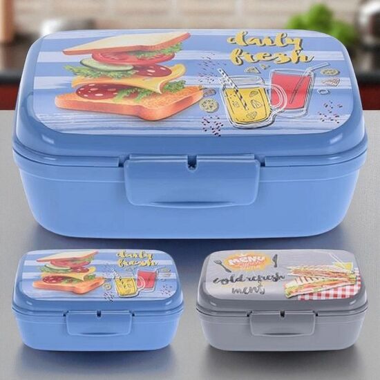 Ланч-бокс EH "Sandwich", 1 Л, 16х13х7 см, изображение 2