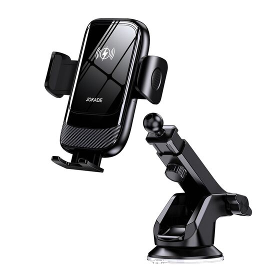 Автодержатель Jokade Wireless Automatic 15W JH034, Black, изображение 3