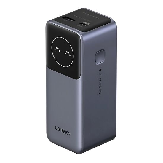 Power Bank UGREEN Nexode, Flight Approved, 12000mAh ,100W, Grey, 4 image