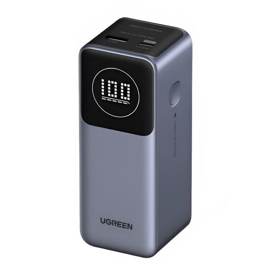 Power Bank UGREEN Nexode, Flight Approved, 12000mAh ,100W, Grey, 2 image