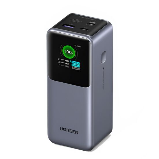 Power Bank UGREEN Nexode, Flight Approved, 20000mAh ,130W, Grey, 2 image