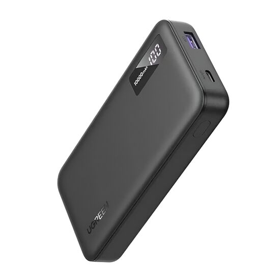 Power Bank UGREEN with Digital Display, 10000mAh, 22,5W, Black, изображение 2