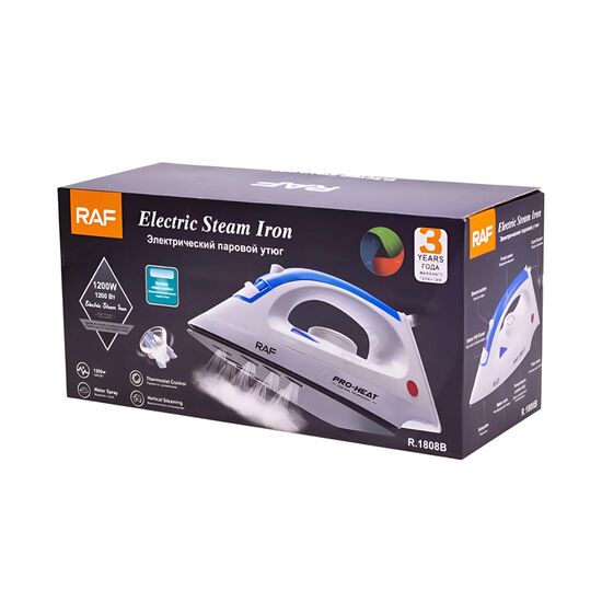 Утюг Raf R.1808B, 1200W, White, изображение 4