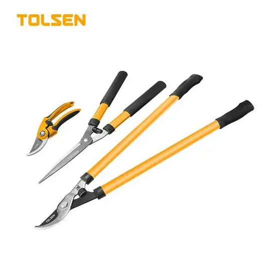 Набор из 3 садовых ножниц TOLSEN