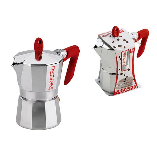 Ibric de cafea pentru 3 cani Pedrini, din aluminiu, clasica, 2 image