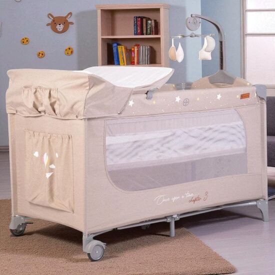 Patut pliabil CANGAROO Once Upon a time 3 Beige