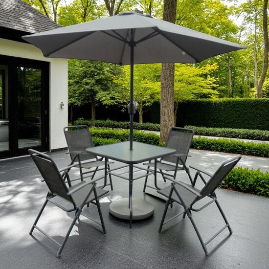 Набор садовой мебели SASKA GARDEN Sydney Set Gray
