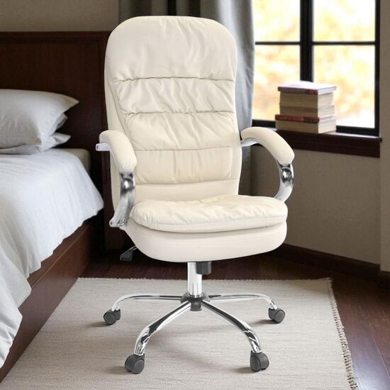Scaun de birou DECOPRIM PLUS BX-3058, Bej