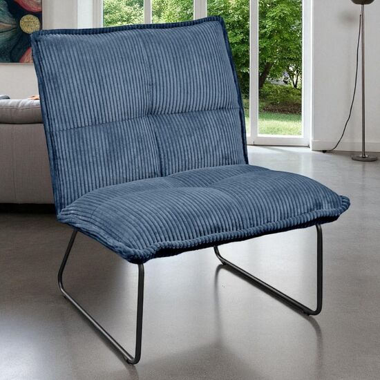 Fotoliu DECOPRIM PLUS BRONX, Blue Velvet