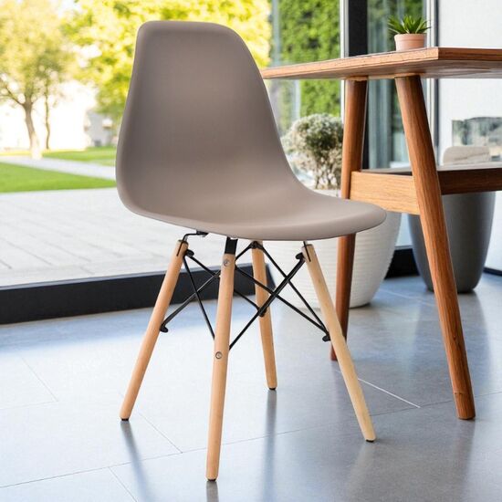 Стул DECOPRIM PLUS Eames A-37, Camel, изображение 2