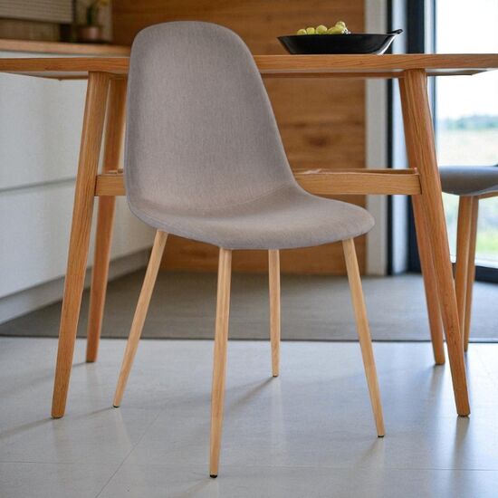 Scaun DECOPRIM PLUS C-710, Denim Cappucino+Transprint Legs
