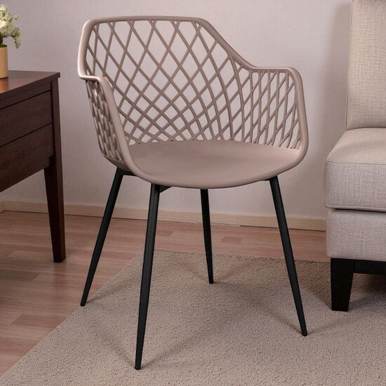 Стул DECOPRIM PLUS SL-7019, Camel+Black Legs, изображение 2