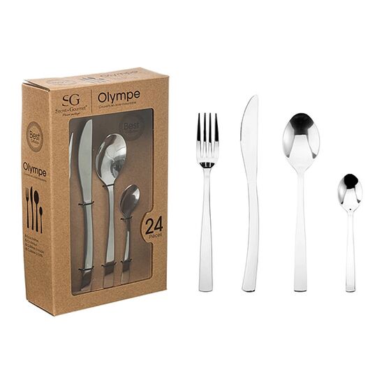Set de tacimuri SG Olympe, Inox, 24 buc, 2 image