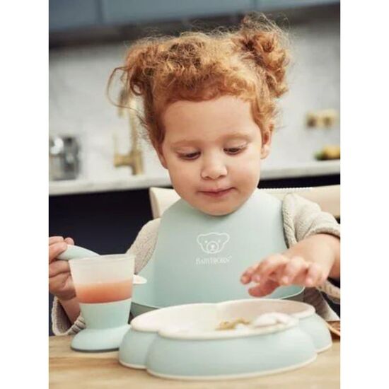 Set pentru servire masa BABYBJORN Powder, Green, 2 image