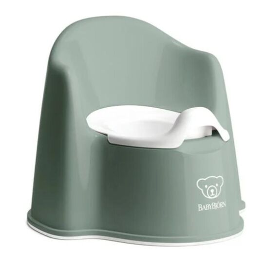 Горшок со спинкой BABYBJORN Potty Chair Deep, Green