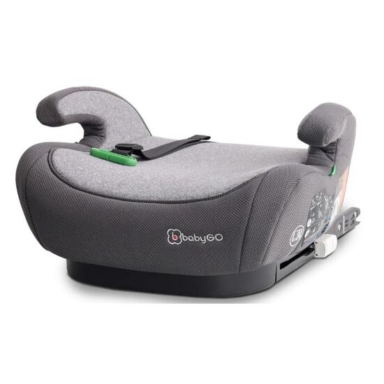 Scaun auto booster BABYGO i-Size Bursa IV, Grey