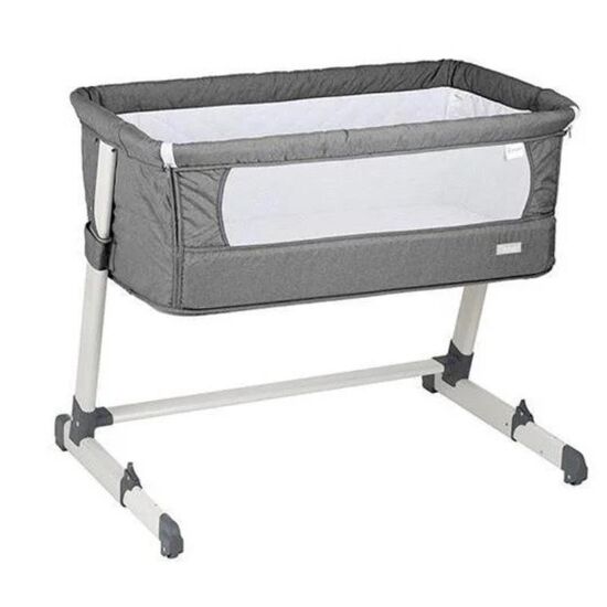 Pătuț BABYGO Co-sleeper 2 în 1, Grey, 2 image