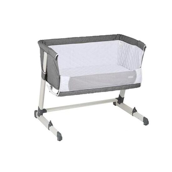 Pătuț BABYGO Co-sleeper 2 în 1, Grey, 3 image