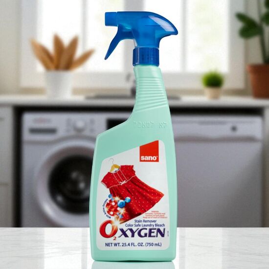 Spray pentru indepartarea petelor SANO Oxigen+Trig, universal, 750 ml