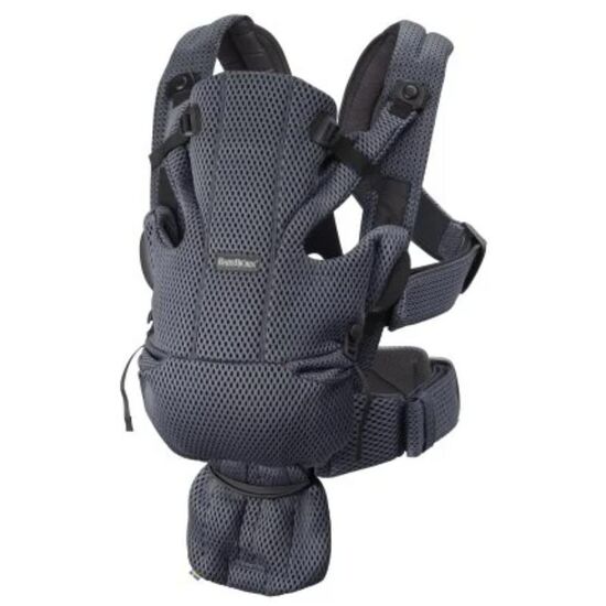 Marsupiu BABYBJORN Move, Anthracite, 3D Mesh, 2 image