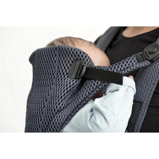 Marsupiu BABYBJORN Move, Anthracite, 3D Mesh, 8 image