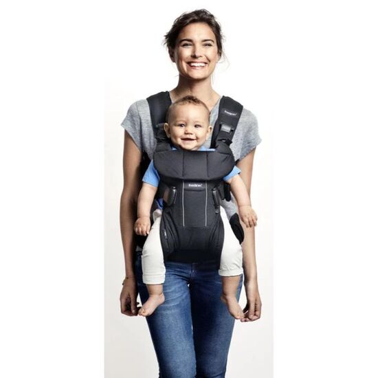 Marsupiu BABYBJORN One Denim, Grey, 4 image