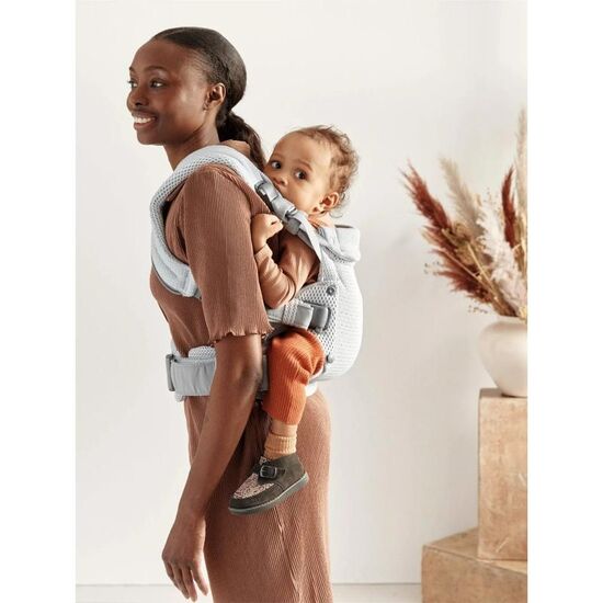 Marsupiu BABYBJORN Harmony, Silver, 3D Mesh, 5 image