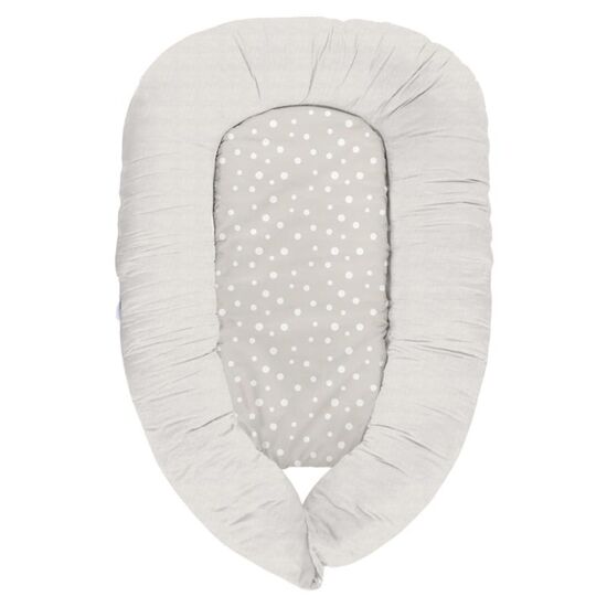 Cuib pentru bebeluși KIKKABOO Memory Dots, Beige, 2 image