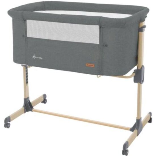 Pătuț KIKKABOO Amaris, Dark Grey, 2 image