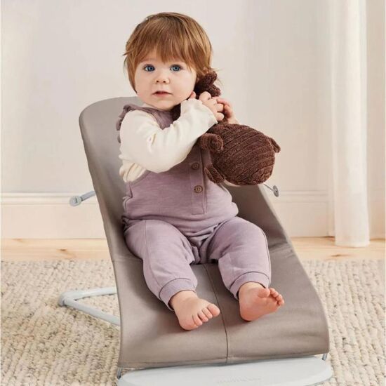 Fotoliu-balansoar BABYBJORN Bliss Sand, Grey, 7 image