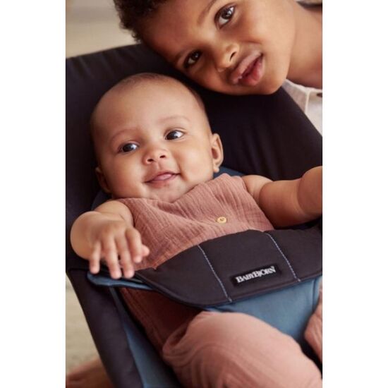 Balansoar BABYBJORN Balance Soft, Negru/Gri închis, 4 image
