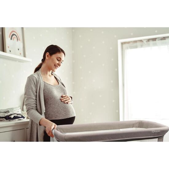 Pătuț BABYGO Goodnight, Grey, 5 image