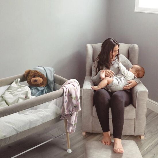Pătuț BABYGO Goodnight, Grey, 7 image