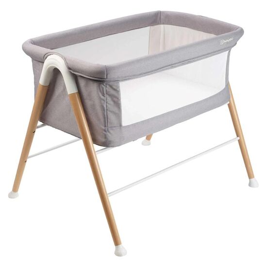 Pătuț BABYGO Goodnight, Grey, 2 image