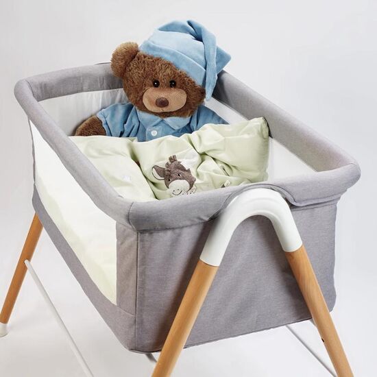Pătuț BABYGO Goodnight, Grey, 8 image