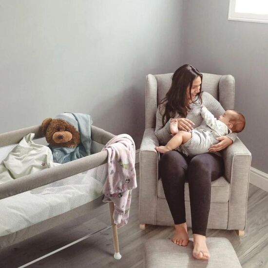 Pătuț BABYGO Goodnight, Beige, 5 image