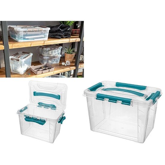 Контейнер с крышкой BYTPLAST Grand box, 6.6 Л, 29х19х18 см