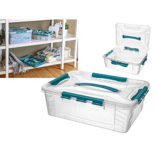 Контейнер с крышкой BYTPLAST Grand box, 10 Л, 39х29х12 см