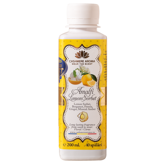 Aromă pentru rufe CASHEMERE A. Amalfi Lemon Sorbet, 200 ml