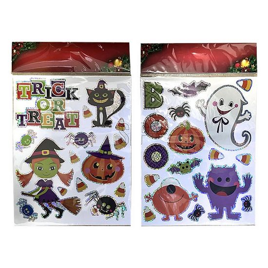 Abțibilduri de Halloween pentru fereastră, 20x25 cm
